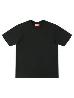 T-shirt in jersey di cotone con ricamo