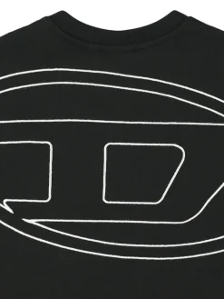 T-shirt in jersey di cotone con ricamo
