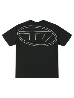 T-shirt in jersey di cotone con ricamo