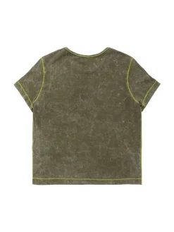 T-shirt in jersey di cotone con logo
