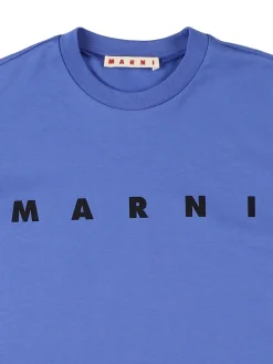 T-shirt in jersey di cotone stampato