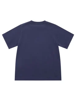 T-shirt in jersey di cotone stampato