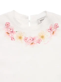 T-shirt in jersey di cotone stampato