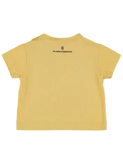 T-shirt in jersey di cotone stampato