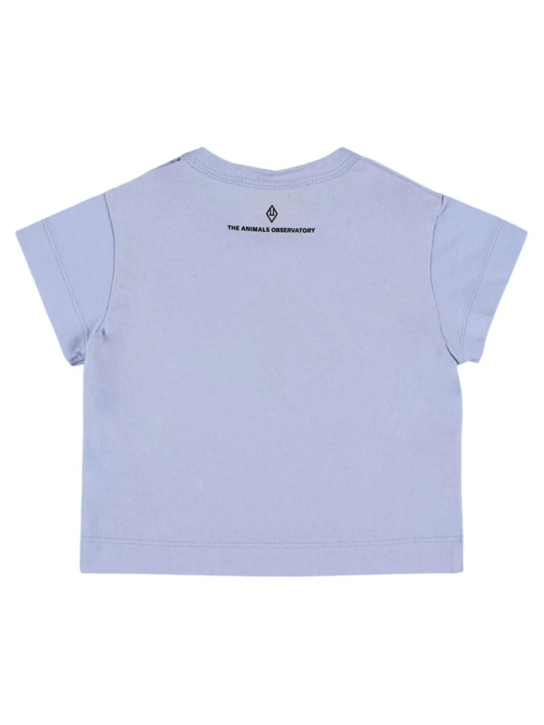 T-shirt in jersey di cotone stampato