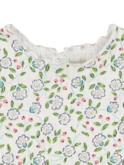 T-shirt in jersey di cotone stampato