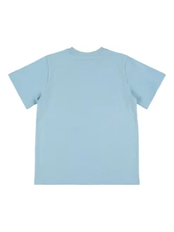 T-shirt in jersey di cotone stampato