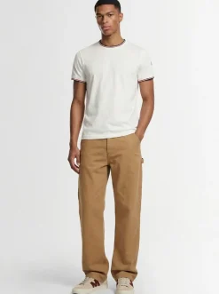 T-shirt in jersey di cotone stretch
