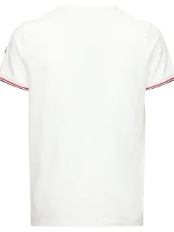 T-shirt in jersey di cotone stretch