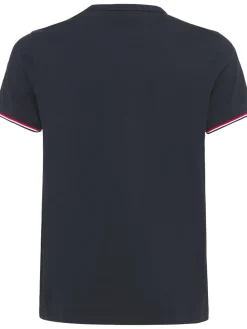 T-shirt in jersey di cotone stretch