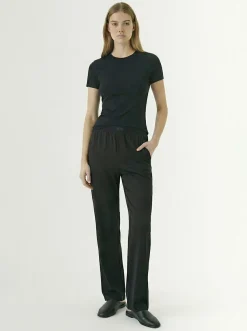 T-shirt in jersey di misto cotone