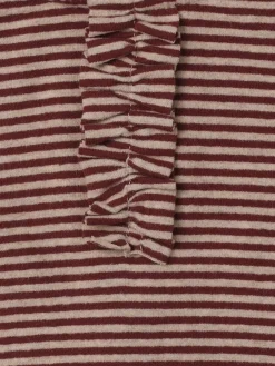 T-shirt in misto cotone a righe
