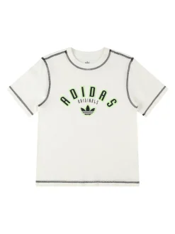 T-shirt in misto cotone con logo