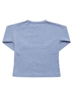 T-shirt in misto cotone organico stampa treno
