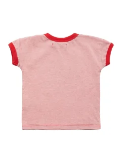 T-shirt in misto cotone organico stampa cane
