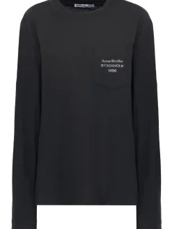 T-shirt maniche lunghe Edden in misto cotone