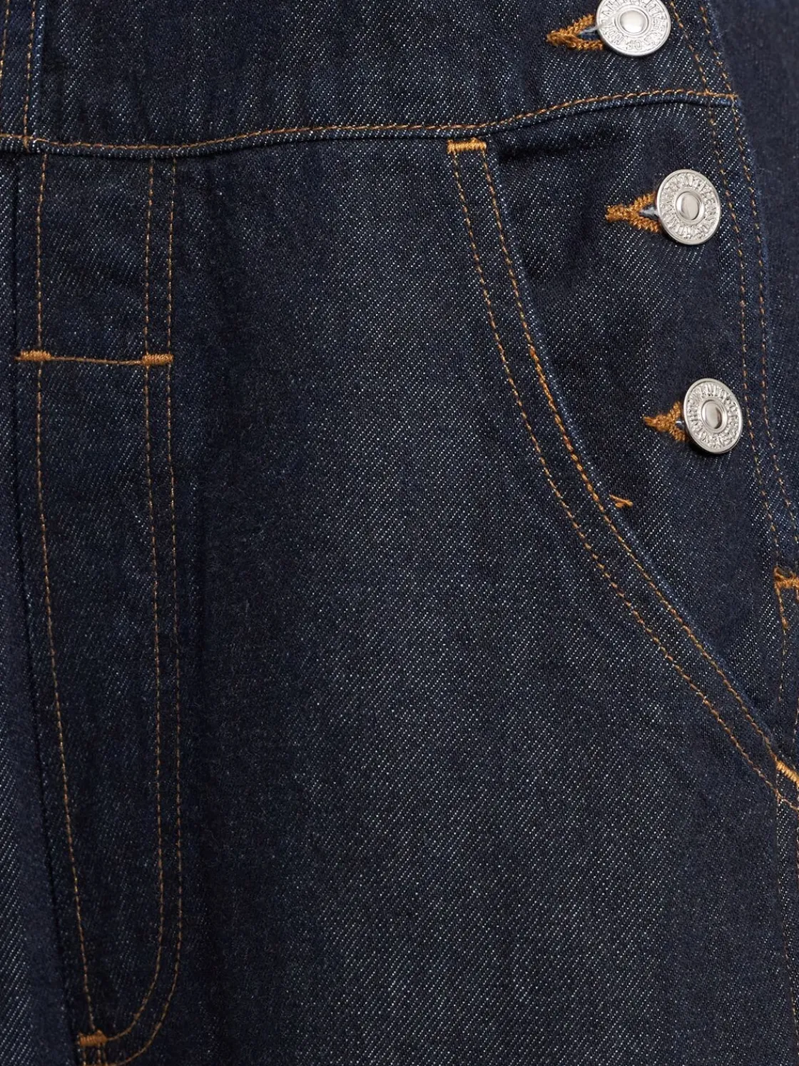 Tuta lunga in denim Freya