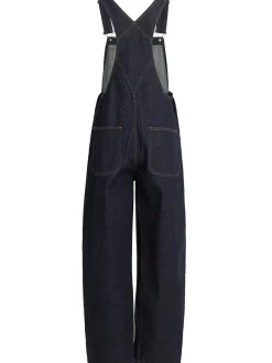 Tuta lunga in denim Freya