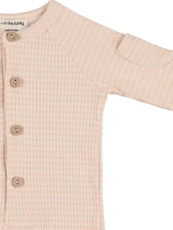 Tutina in misto cotone a righe