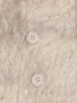 Tutina in teddy con cappuccio