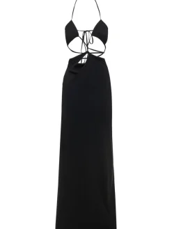 Vestito asimmetrico con cutout