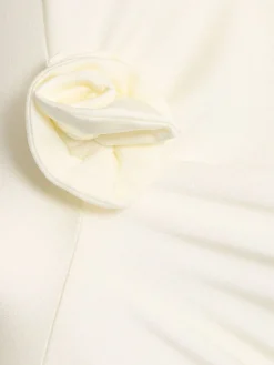 Vestito asimmetrico in jersey stretch