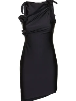 Vestito asimmetrico in jersey