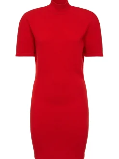 Vestito corto La Robe Maille Castagna in lana