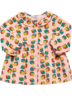 Vestito in cotone organico stampato