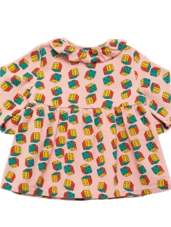 Vestito in cotone organico stampato
