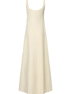 Vestito in crêpe con decorazioni