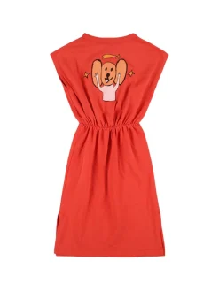 Vestito in jersey di cotone stampato