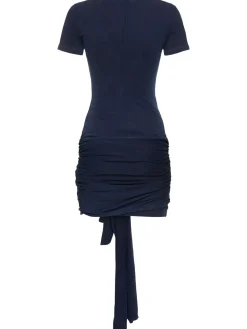 Vestito in jersey drappeggiato