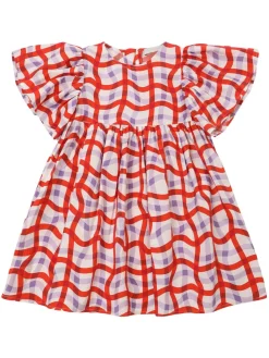 Vestito in misto cotone