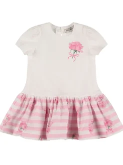 Vestito in misto cotone stampato