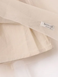 Vestito in misto lino