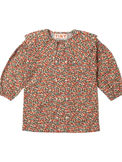 Vestito in popeline di cotone stampato