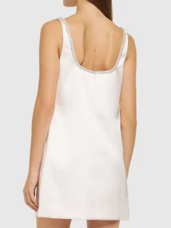 Vestito in raso con fiocco
