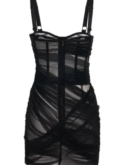Vestito in tulle stretch