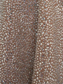 Vestito in viscosa con decorazioni