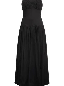 Vestito Lauryn in cotone stretch senza spalline