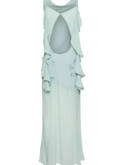 Vestito lungo Darly con fiori