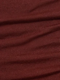 Vestito lungo Exclusive LVR in viscosa e seta