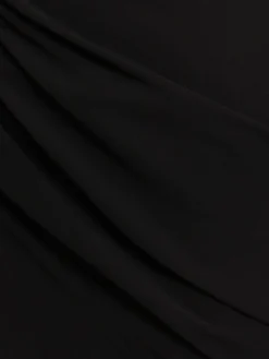 Vestito lungo in crepe