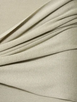 Vestito lungo Kora in seta e viscosa