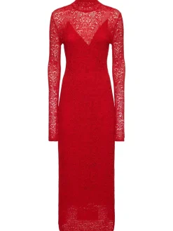 Vestito lungo Lethe in maglia di misto lana