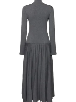 Vestito lungo Lisette in maglia di misto lana