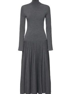 Vestito lungo Lisette in maglia di misto lana