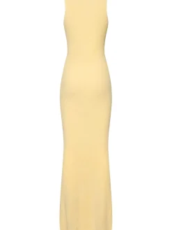 Vestito lungo LVR Exclusive in cashmere e seta