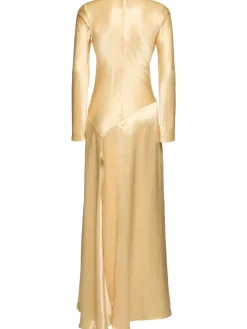 Vestito lungo Yara in raso